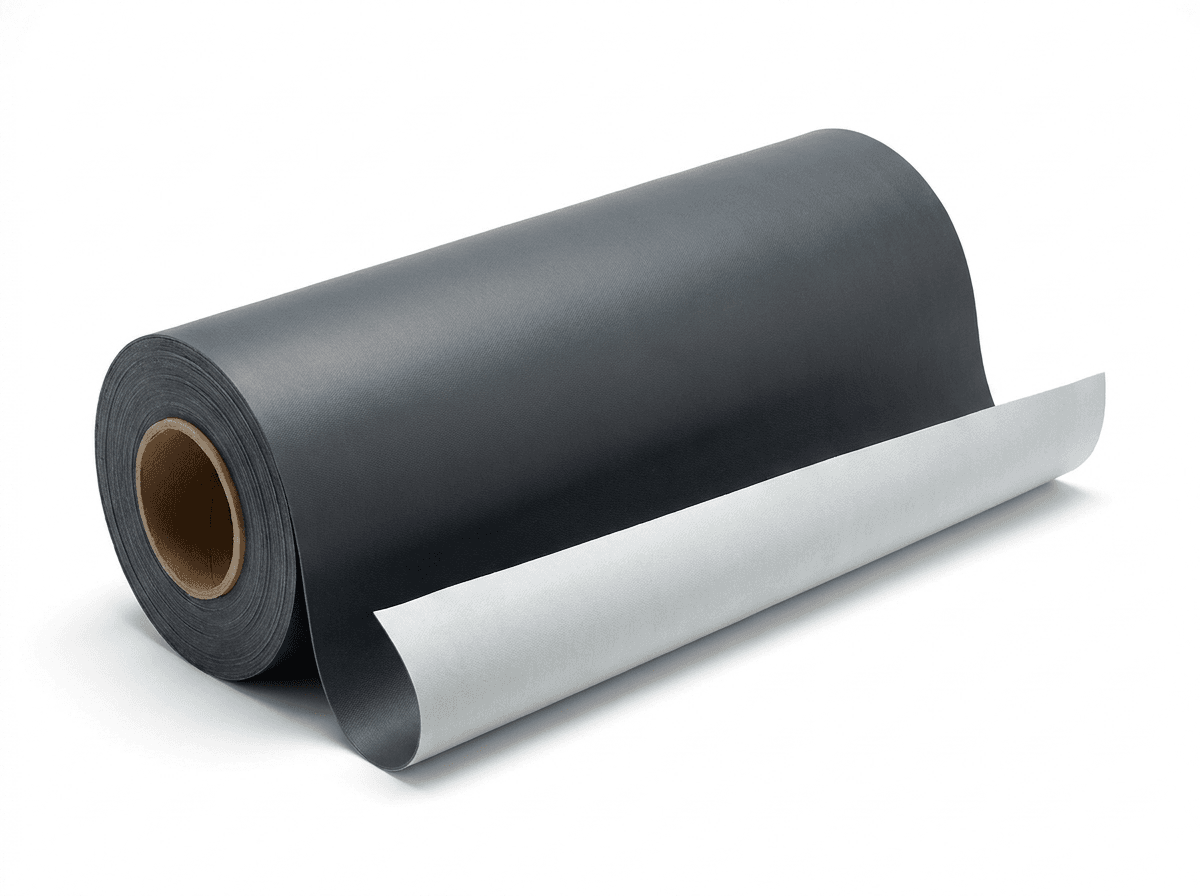 Rouleau de membrane de toiture pour toit plat